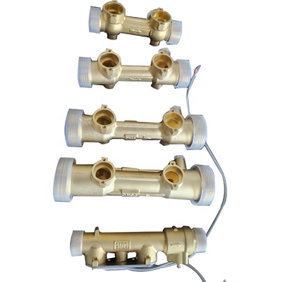 water meter pipe with 2Mhz ultrasonic transducer