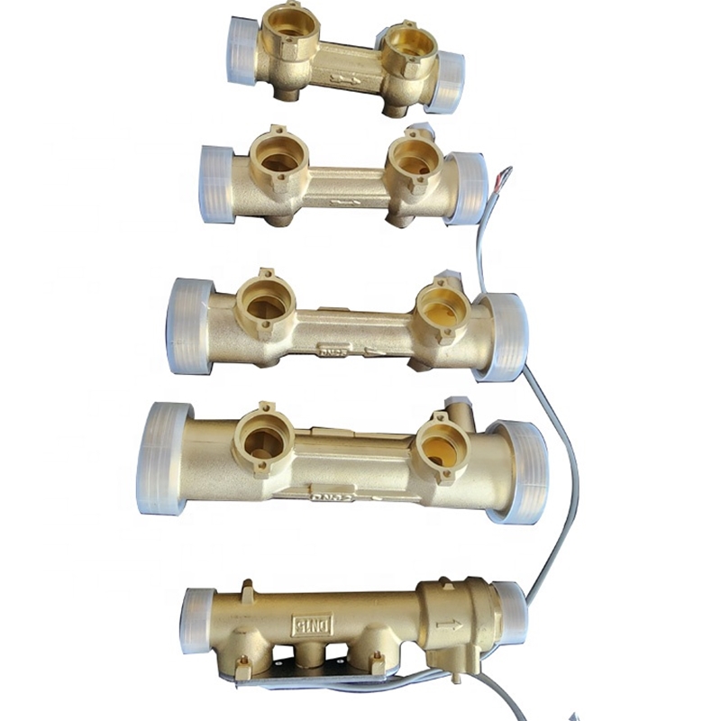 water meter pipe with 2Mhz ultrasonic transducer